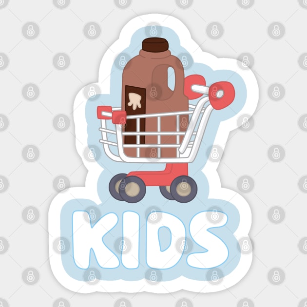 Bluey - Kids Sticker by HighResPrints